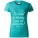 Tricou femei Pot totul in Hristos, verde smarald, L
